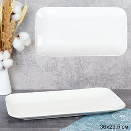 Блюдо прямоугольное / DR-1011 /уп 22/ 35,5х19 см