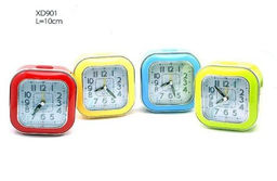Будильник 10 см / XD901 /уп.100/ плавный ход/ подсветка экрана/ микс - ГалеонТрейд фото 2