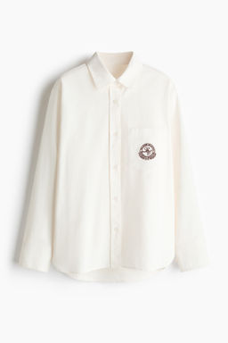 Camisa oversize de algod?n