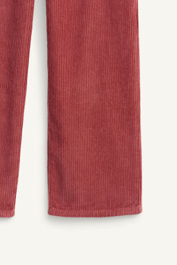 LIMITED EDITION CORDUROY TROUSERS - Zara фото 9
