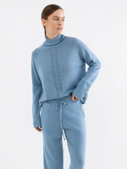 Conso/KTR 230644 - misty blue Брюки женские  фото 4