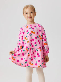 ACOOLA / Платье детское для девочек Halo розовый принт