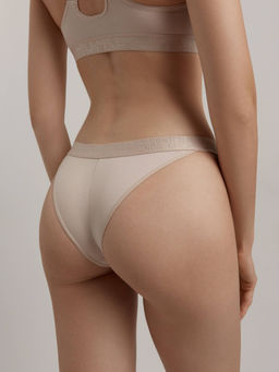 CONTE FLEXIBLE LTA 2237 Трусы танга из бамбука light almond - Conte elegant фото 3