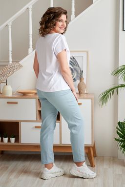 Брюки Rumoda 2023 серо-голубой  фото 8