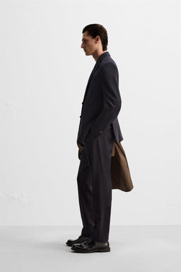 100% WOOL SUIT BLAZER - Zara фото 4