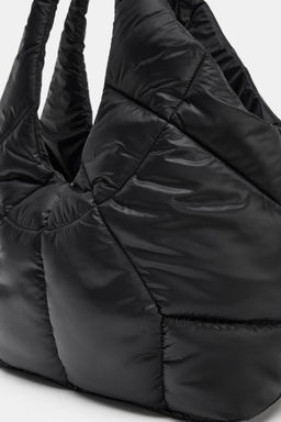 QUILTED EFFECT SHOPPER BAG - Zara фото 3