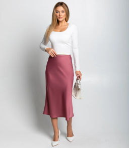 Юбка #КТ2103, тёмно-лиловый