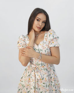Платье Мирелла (розовый) - Nadi bordo фото 4