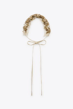 LIMITED EDITION BEADED EMBROIDERY MULTI-POSITION ACCESSORY - Zara фото 2