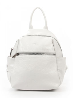 LACCOMA рюкзак Жизель-белый эко кожа хлопок