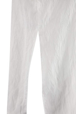 Beyaz Dokuma Transparan Oversize Plaj Gomlek TBESS26GO00006 - Trendyolmilla фото 3