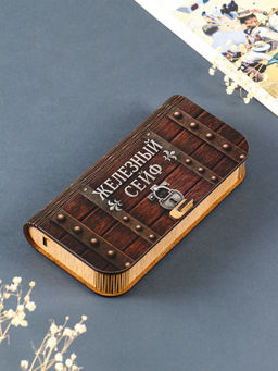Купюрница "Железный сейф" 17х8,5 см