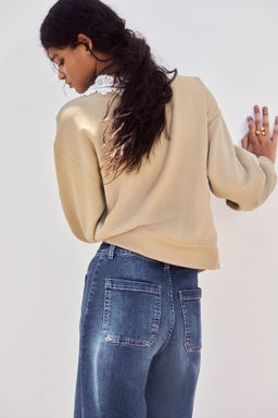 Wide High Waist Jeans - H&m фото 7