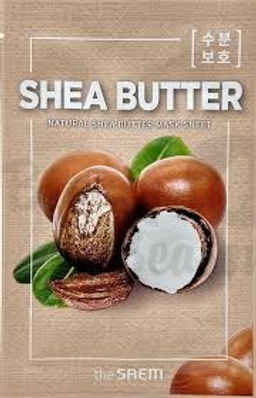 Маска тканевая с экстрактом масла ши THE SAEM Natural Shea Butter Mask Sheet, 21ml