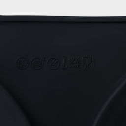 Форма для выпечки Доляна Бискотто, силикон, 34,5?20?3 см, 2 ячейки (d=16 см), цвет чёрный  фото 6