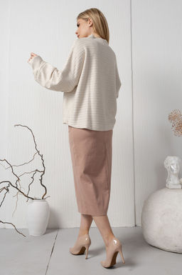Юбка AMORI 3130 капучино  фото 2