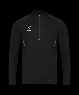 Джемпер ветрозащитный JOGEL PREMIER PerFormPROOF 1/4 Zip Wind Top, черный  фото 2