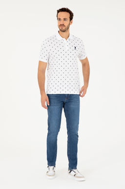 U. S. Polo Assn / Мужская белая футболка - U.s. polo assn фото 4