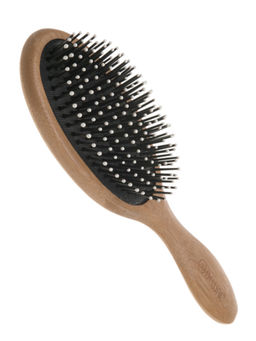 Dewal Щетка массажная для волос / Bamboo BRBAM-69949B, дерево, коричневый