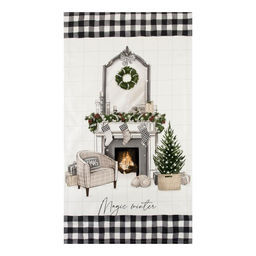 Полотенце Этель Magic winter 40х73 см, 100% хл, саржа 190 гр/м2  фото 3