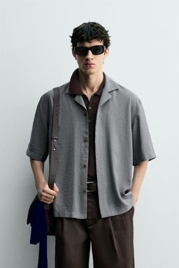 FLOWING CHECK SHIRT - Zara фото 2