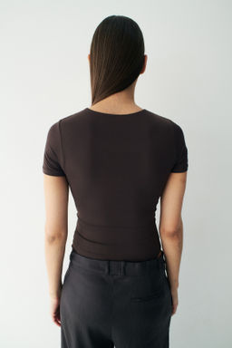 Body tanga de manga corta Sculpting - H&m фото 9