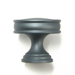 Ручка-кнопка мебельная CAPPIO PK324, d=30 мм, графит, 8 шт. TMP .