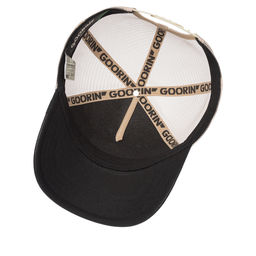 Бейсболка GOORIN BROTHERS арт. 101-2502 (бежевый / черный)  фото 2