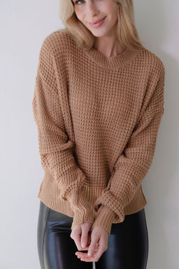 10815 Джемпер светло-коричневый - Martichelli фото 31