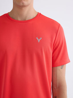 Bisiklet Yaka Erkek Spor Ti??rt