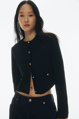 Cardigan de punto fino