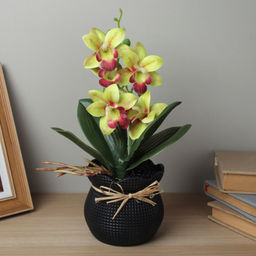 Цена за 1 шт. Цветочная композиция Орхидея / ZH-022 /уп 10/72/ - Галеонтрейд фото 5