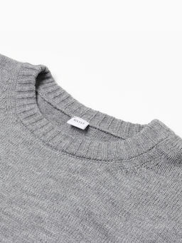 Джемпер женский MINAKU: Knitwear collection, светло-серый, размер 46-48  фото 9