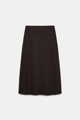 ASYMMETRIC MIDI SKIRT - Zara фото 5
