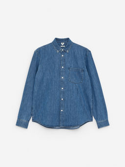 Camisa denim regular