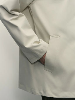 Плащ с акцентным воротником / Zarina  фото 7