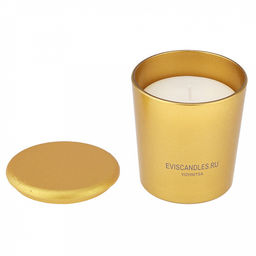 Свеча "Ease" д7,8см, h9см, парафин, в стекле, с крышкой, время горения 41 час (Россия)