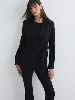 Beli Ku?akl? Kad?n Blazer Ceket