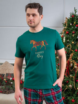 Костюм мужской Щелкунчик Конь Зеленый - Modamica фото 2