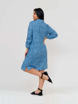 Туника женская, цвет синий