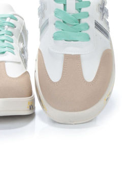 05-6015-8 WHITE Кроссовки женские (искусственные материалы) - No name фото 14