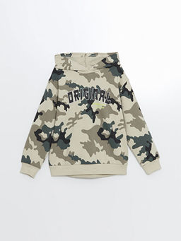 Kap??onlu Erkek ?ocuk Sweatshirt