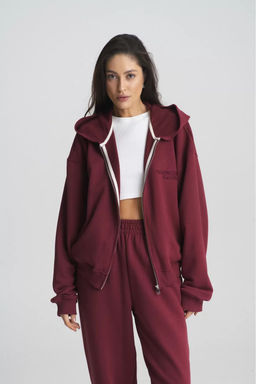Худи ZIP Wine