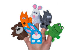 Пальчиковый театр Коврик в дорогу Теремок - Smiledecor фото 3