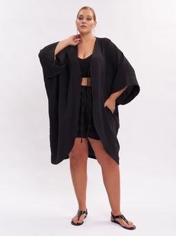 Кардиган из муслина KA01401BLK01 - Артесса фото 3