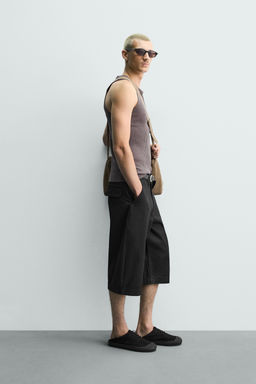 JORTS BAGGY FIT / Negro - Zara фото 4