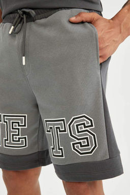 DeFactoFit Укороченные шорты стандартного кроя NBA Brooklyn Nets  фото 6