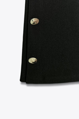 FLARE LEGGINGS WITH BUTTON HEMS - Zara фото 8