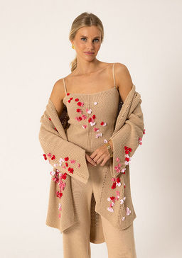 SS-2542 жилет женский бежевый - Mozart фото 3