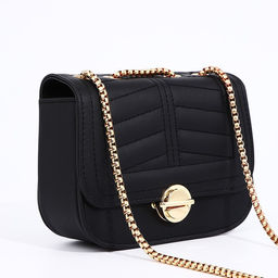 Сумка-мессенджер на застёжке, цвет чёрный - Simaland фото 5